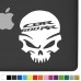 Honda CBR-600RR Badass Skull Decal